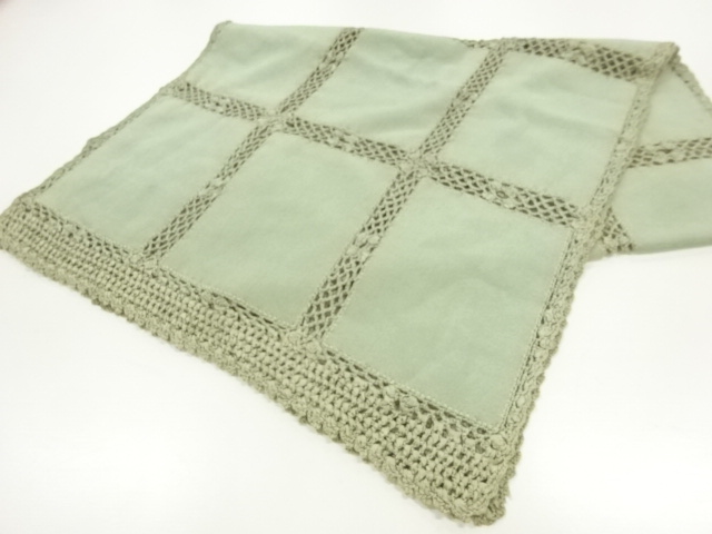 JAPANESE SHAWL / RIBBON-ORI / GRID